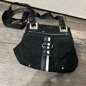 Tyler Rodan black and grey Cross body purse bag